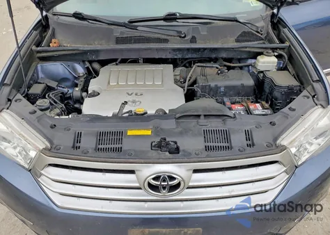 2012 Toyota Highlander Base from USA, damaged, VIN 5TDBK3EH7CS129485